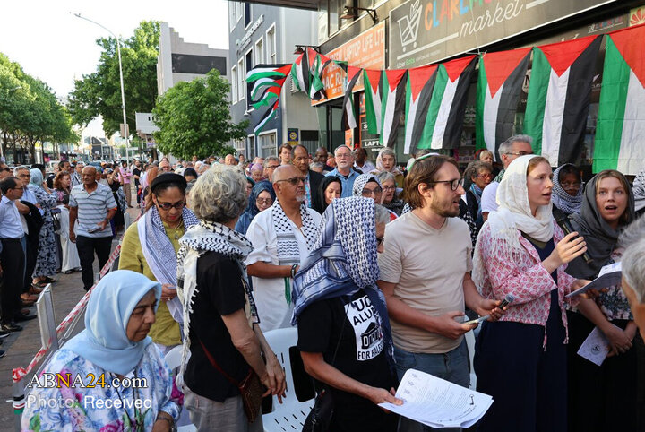 Informe fotográfico | Reunión de judíos sudafricanos por una Palestina libre en la mezquita de Claremont en Ciudad del Cabo
