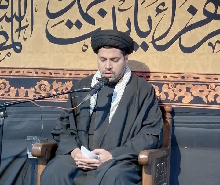 عشرۂ مادرِ مقاومت کی ساتویں مجلس — "استقامتِ فاطمی" کے عنوان پر مولانا سید حیدر علی جعفری کا خطاب