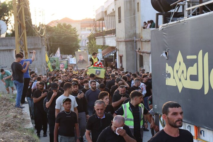 حزب الله وجماهير المقاومة يشيّعون الشّهيد سمير فقيه في صريفا