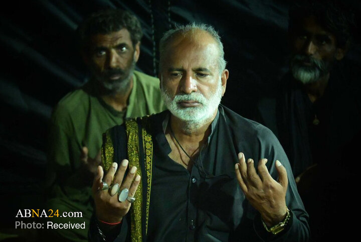 تصاویر | جامشورو: امام بارگاہ امام موسیٰ کاظمؑ میں محبانِ حضرت فاطمہ زہراؑ کی عزاداری