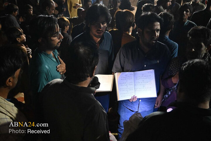 تصاویر | جامشورو: امام بارگاہ امام موسیٰ کاظمؑ میں محبانِ حضرت فاطمہ زہراؑ کی عزاداری