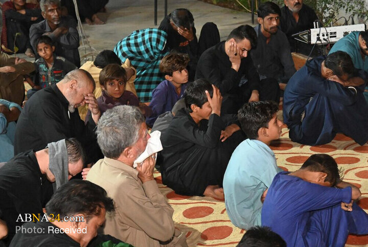 تصاویر | جامشورو: امام بارگاہ امام موسیٰ کاظمؑ میں محبانِ حضرت فاطمہ زہراؑ کی عزاداری