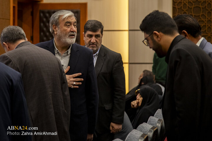 گزارش تصویری | رونمایی از دادنامه خانواده‌های شهدای امنیت علیه دولت امریکا