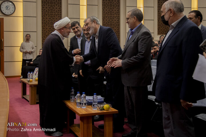 گزارش تصویری | رونمایی از دادنامه خانواده‌های شهدای امنیت علیه دولت امریکا