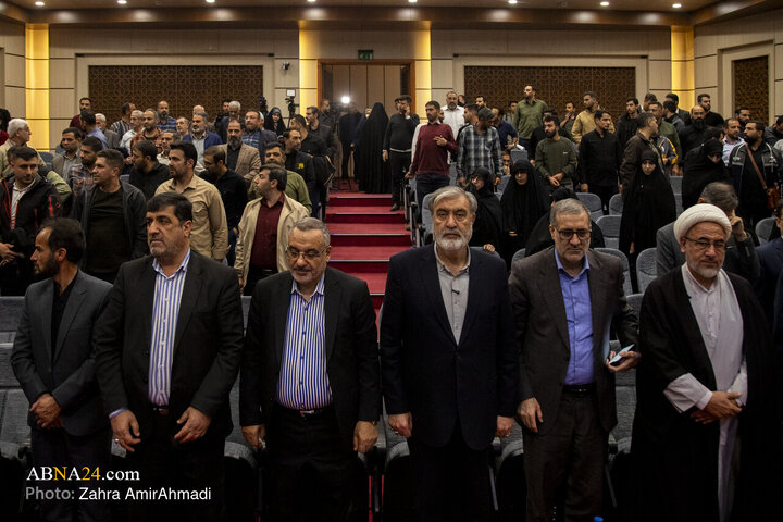 گزارش تصویری | رونمایی از دادنامه خانواده‌های شهدای امنیت علیه دولت امریکا