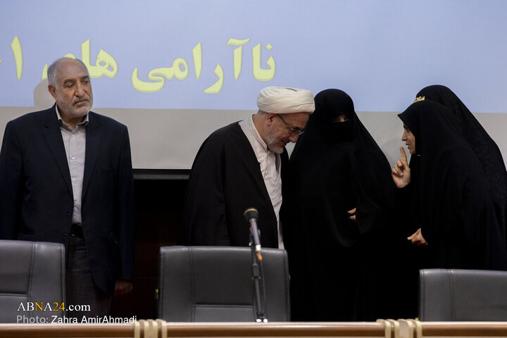 گزارش تصویری | رونمایی از دادنامه خانواده‌های شهدای امنیت علیه دولت امریکا