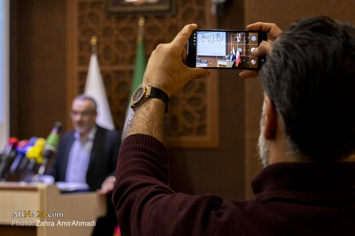 گزارش تصویری | رونمایی از دادنامه خانواده‌های شهدای امنیت علیه دولت امریکا