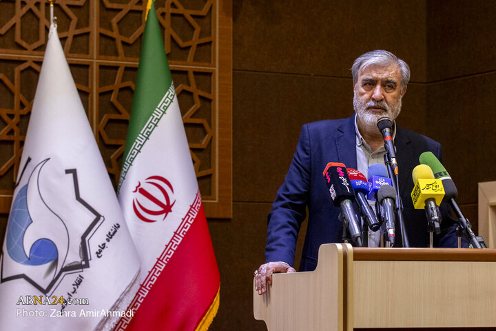 گزارش تصویری | رونمایی از دادنامه خانواده‌های شهدای امنیت علیه دولت امریکا