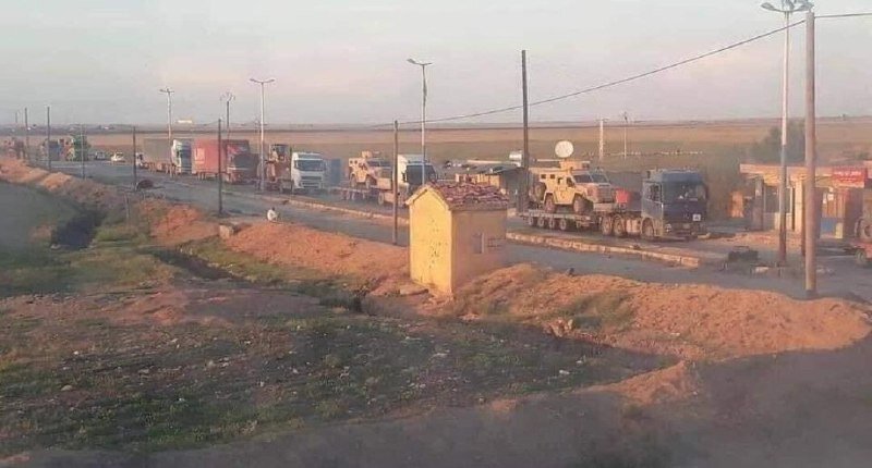 US forces deploy new reinforcements to bases in northern, eastern Syria