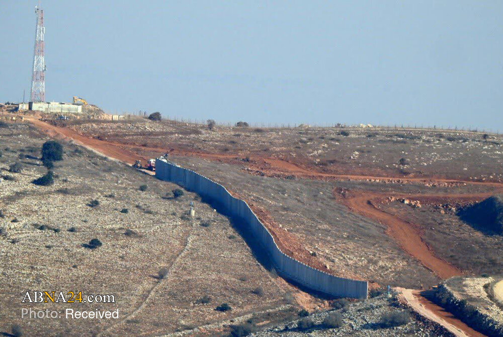 দক্ষিণ লেবাননের নতুন দখলকৃত এলাকায় ইহুদিবাদী শাসকগোষ্ঠীর প্রাচীর নির্মাণ!