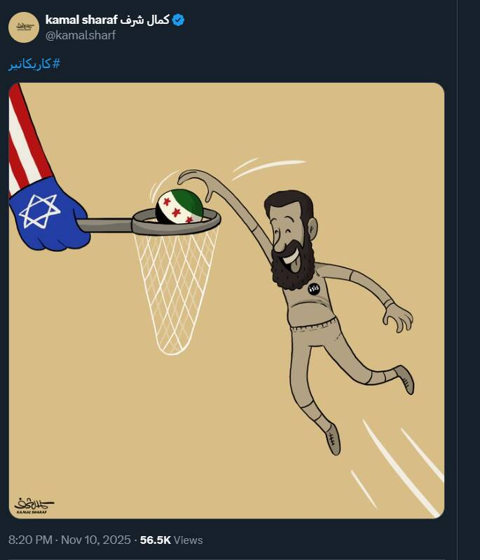 کارٹون | ابو محمد الجولانی کا دورہ امریکہ پر کارٹونسٹ کا رد عمل