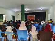 تقرير مصور/ العتبة العباسية المقدسة تقيم مجلس عزاء بمناسبة استشهاد السيدة فاطمة الزهراء في غانا