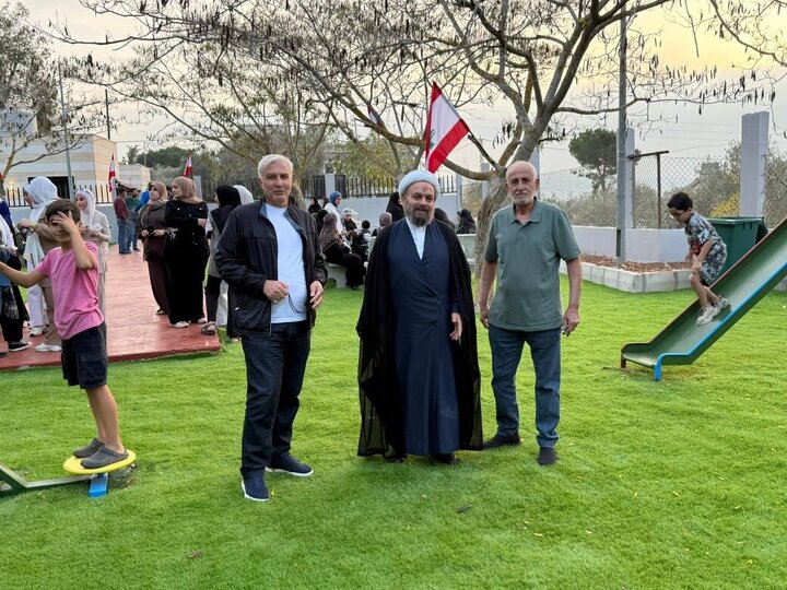 Informe fotográfico |Apertura de parque público y club en Bani Hayyan, Líbano, como símbolo de resistencia tras bombardeo del régimen sionista