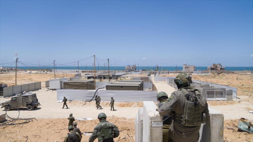 Informe: EEUU planea construir una gran base militar cerca de Gaza