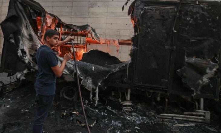 یورش شهرک‌نشینان صهیونیست به کرانه باختری با حمایت ارتش اسرائیل/ چادرها، خانه‌ها و کامیون‌ها خاکستر شدند