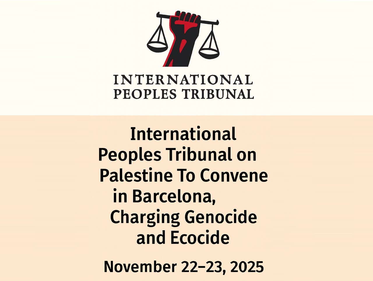 International People’s Tribunal on Palestine to convene in Barcelona, charging genocide, ecocide