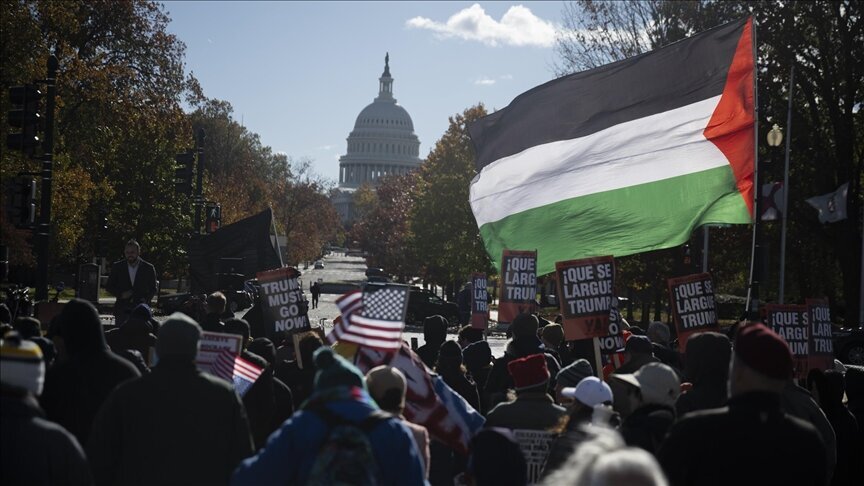 Solidarnost s Palestinom u srcu Amerike; demonstranti osudili Trumpovu politiku