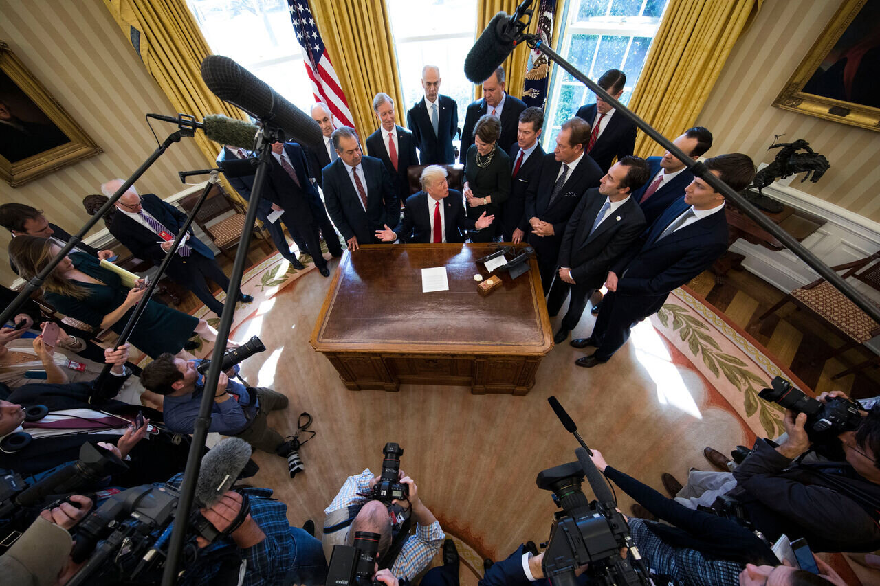 ٹرمپ اور میڈیا کے درمیان تناؤ، امریکہ میں آزادی اظہار کے لیے خطرے کی گھنٹی