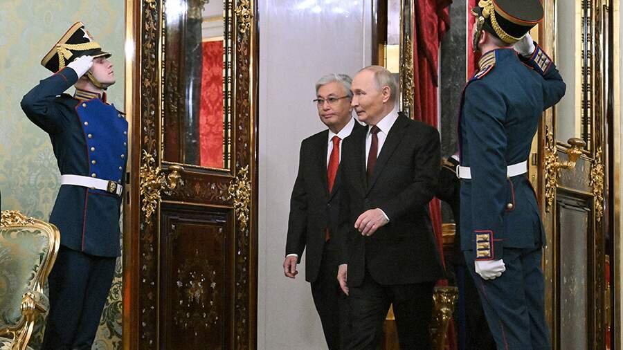 Токаев и Путин обсудили политическое и торгово-экономическое сотрудничество