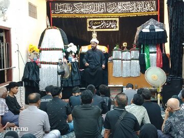 ပြည် ရှီအဟ် အေမာမ်ဘာရာ တွင် သခင်မကြီး ဇဲဟ်ရာ (စ.အ) ၏ ရှဟာဒသ် မဂျ်လစ် ပြုလုပ်။ ။ Photos