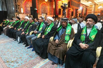 Wêneyên Bimebesta salvegera wafatê kurê Îmamê Kazim (s.x) di Babilê Iraqê de