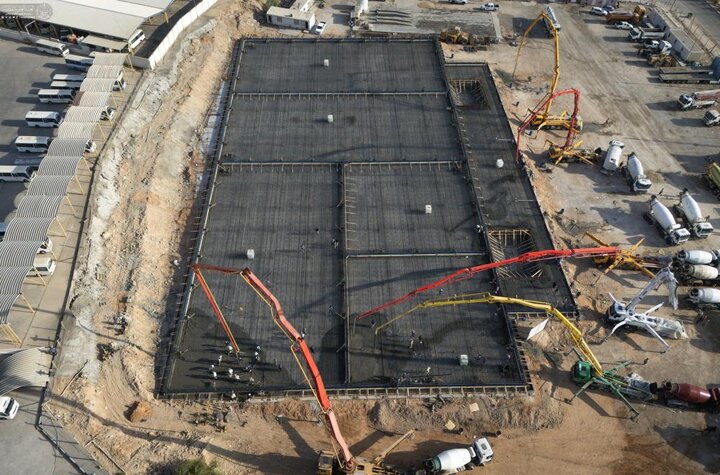 تقرير مصور/ بإشراف العتبة العلوية.. إنشاء مشروع خزان ماء بطاقة استيعابية تبلغ (20 مليون لتر)