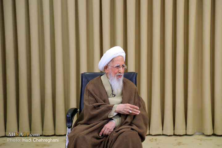 دیدار رئیس قوه قضاییه با آیت‌الله جوادی آملی