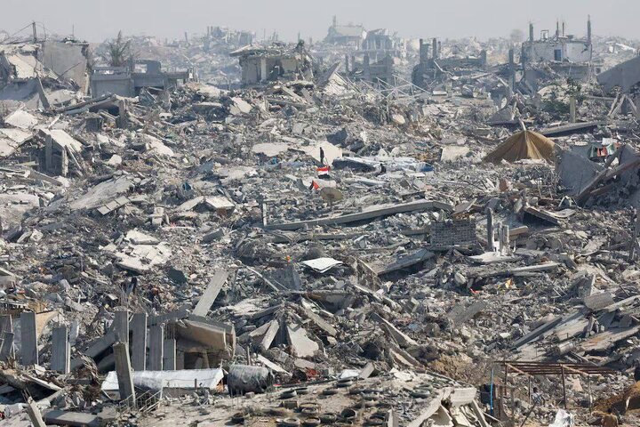 مشاهد تُظهر الدمار الواسع الذي تسبب به عدوان الاحتلال الإسرائيلي في غزة