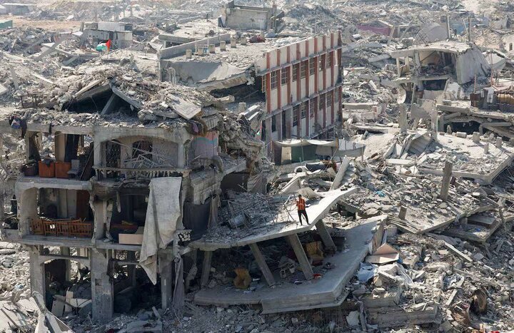 مشاهد تُظهر الدمار الواسع الذي تسبب به عدوان الاحتلال الإسرائيلي في غزة