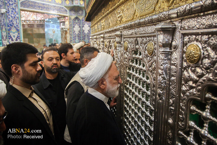 تشرف رئیس قوه قضاییه به حرم حضرت فاطمه معصومه(س)