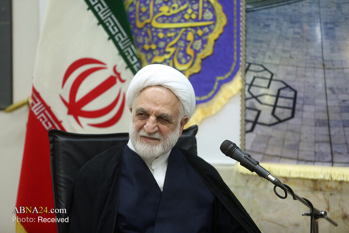 تشرف رئیس قوه قضاییه به حرم حضرت فاطمه معصومه (س) و دیدار با تولیت آستان مقدس