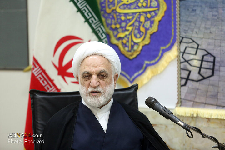 تشرف رئیس قوه قضاییه به حرم حضرت فاطمه معصومه (س) و دیدار با تولیت آستان مقدس