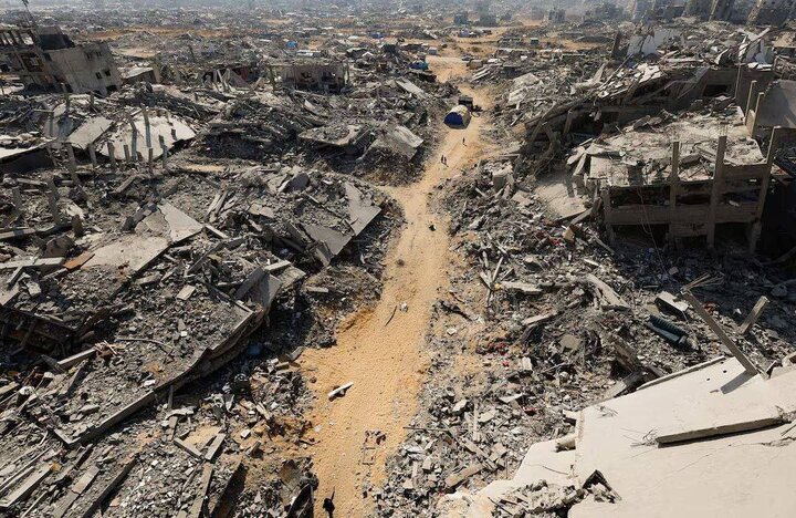 Informe fotográfico | Imágenes muestran la devastación causada por la agresión del régimen de ocupación israelí en Gaza