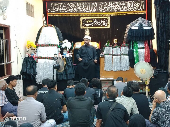 ပြည် ရှီအဟ် အေမာမ်ဘာရာ တွင် သခင်မကြီး ဇဲဟ်ရာ (စ.အ) ၏ ရှဟာဒသ် မဂျ်လစ် ပြုလုပ်။ ။ Photos