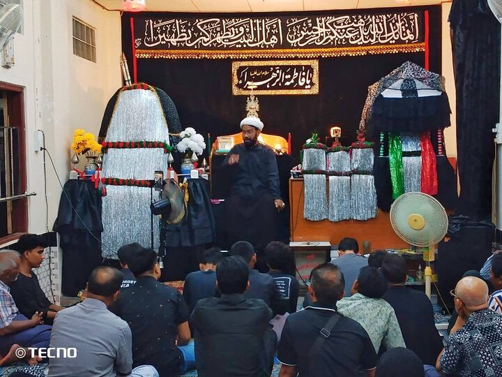 ပြည် ရှီအဟ် အေမာမ်ဘာရာ တွင် သခင်မကြီး ဇဲဟ်ရာ (စ.အ) ၏ ရှဟာဒသ် မဂျ်လစ် ပြုလုပ်။ ။ Photos