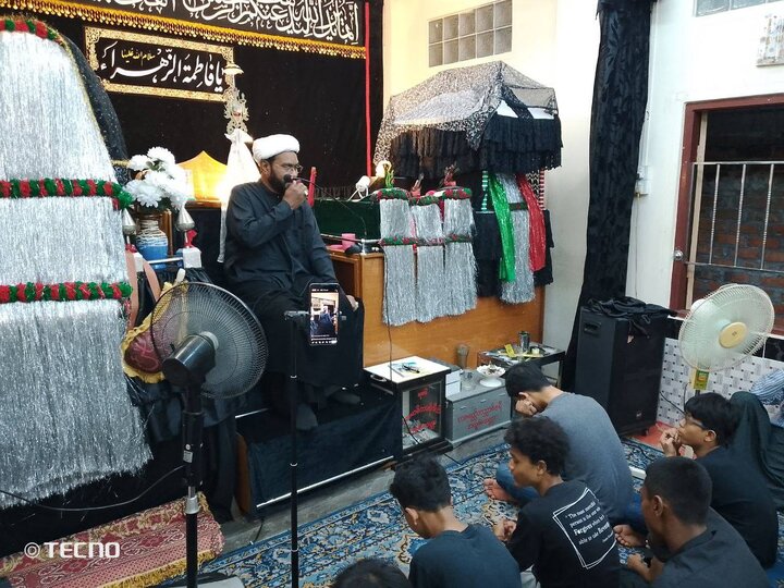 ပြည် ရှီအဟ် အေမာမ်ဘာရာ တွင် သခင်မကြီး ဇဲဟ်ရာ (စ.အ) ၏ ရှဟာဒသ် မဂျ်လစ် ပြုလုပ်။ ။ Photos