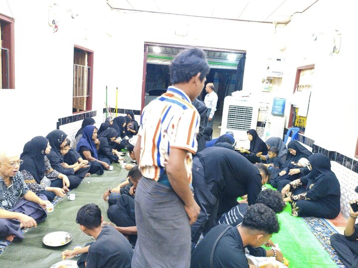 ပြည် ရှီအဟ် အေမာမ်ဘာရာ တွင် သခင်မကြီး ဇဲဟ်ရာ (စ.အ) ၏ ရှဟာဒသ် မဂျ်လစ် ပြုလုပ်။ ။ Photos