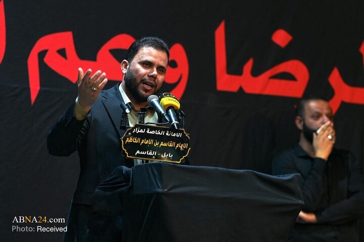 Wêneyên Bimebesta salvegera wafatê kurê Îmamê Kazim (s.x) di Babilê Iraqê de