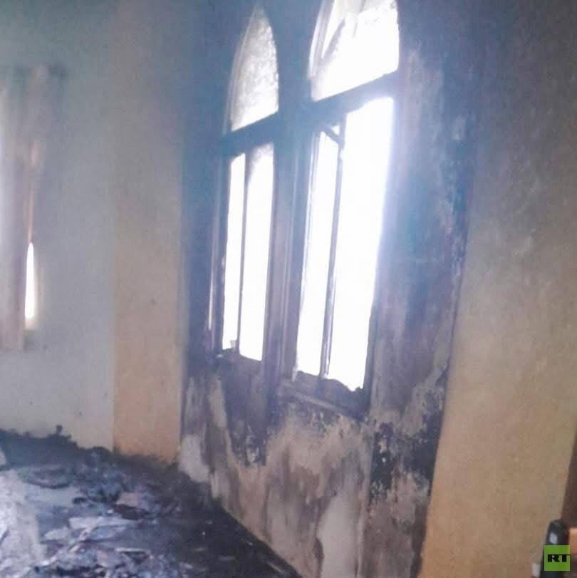 Sinunog ng mga Mananakop[ na Siyonista ang Isang Mosque sa Salfit