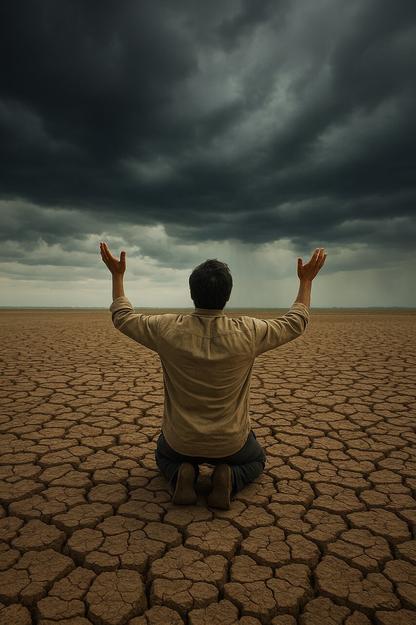 ویدیو | متن و صوت دعای باران و طلب نزول رحمت الهی