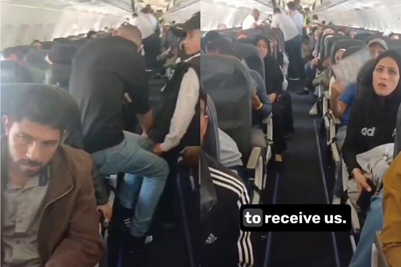 Izraelska tajna operacija razotkrivena: Palestinci zaglavljeni u avionu na aerodromu