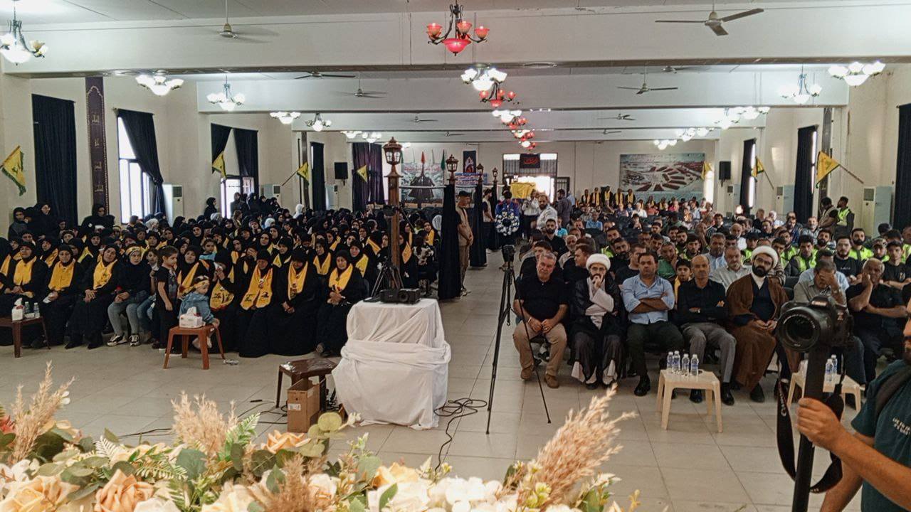 حزب الله يحيي ذكرى السيدين الشهيدين والاحتفال التكريمي لشهداء بلدة صديقين + صور