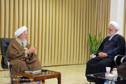 Photos: Head of Iran's Judiciary meets with Ayatollah Javadi Amoli