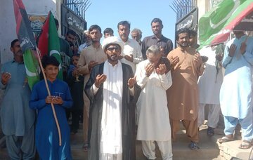 مجلس وحدت مسلمین کا 27 ویں غیر آئینی ترمیم کے خلاف ضلعہ شہید بینظیر آباد میں  احتجاج