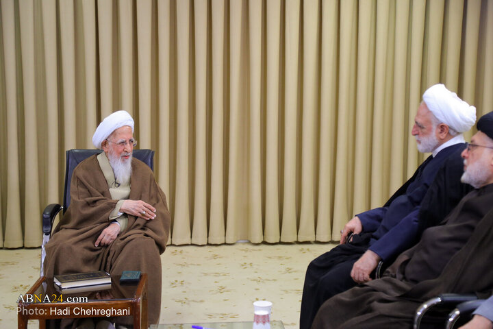 Photos: Head of Iran's Judiciary meets with Ayatollah Javadi Amoli