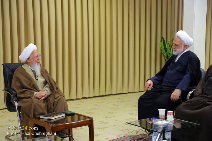 Photos: Head of Iran's Judiciary meets with Ayatollah Javadi Amoli