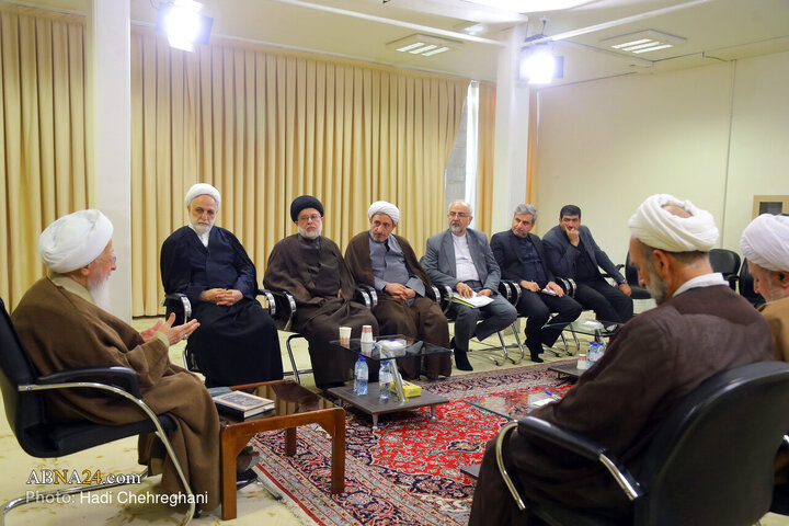 Photos: Head of Iran's Judiciary meets with Ayatollah Javadi Amoli