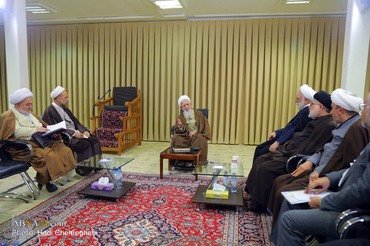 Photos: Head of Iran's Judiciary meets with Ayatollah Javadi Amoli