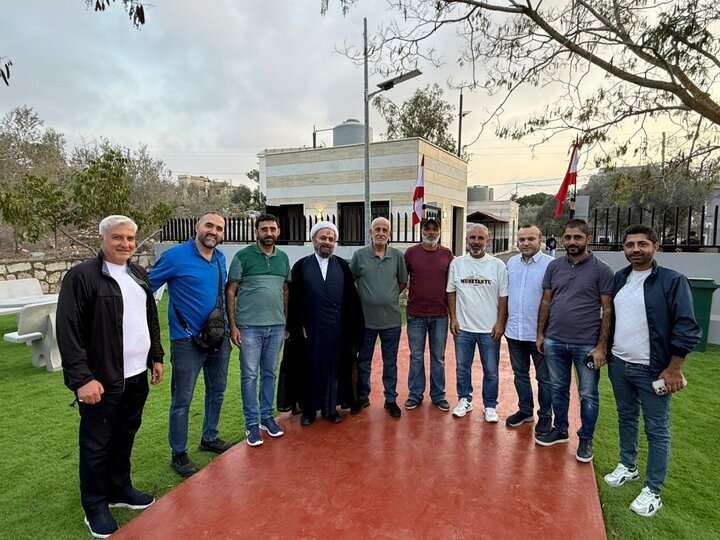 تقرير مصور/ افتتاح حديقة عامة ونادٍ في بلدة بني حيان بلبنان التي تعرضت للعدوان الصهيوني الغاشم