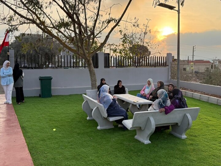 تقرير مصور/ افتتاح حديقة عامة ونادٍ في بلدة بني حيان بلبنان التي تعرضت للعدوان الصهيوني الغاشم